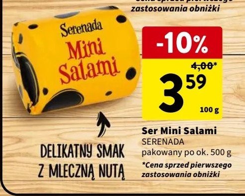 Salami mini Serenada promocja