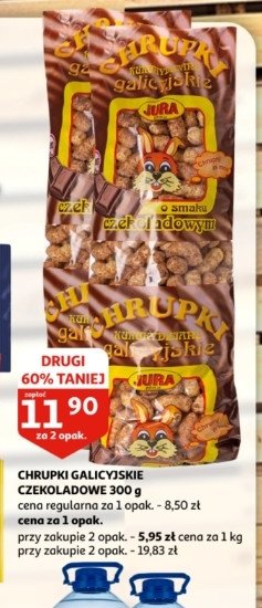 Chrupki galicyjskie czekoladowe Jura promocja