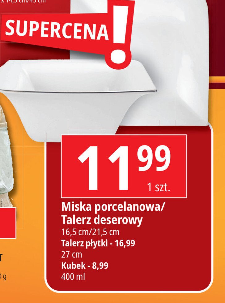 Talerz deserowy promocja