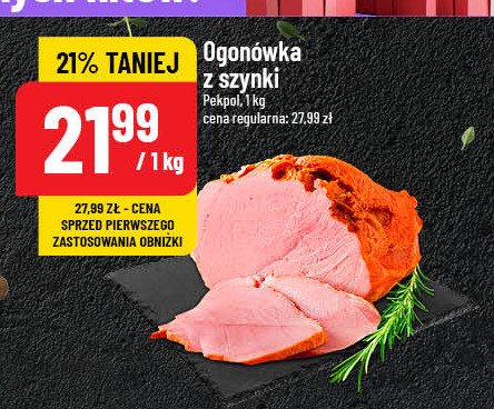 Ogonówka z szynki Pekpol promocja