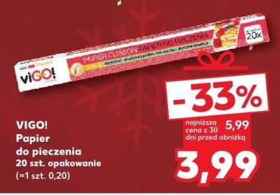 Papier do pieczenia  promocja w Kaufland