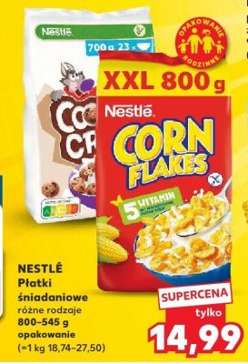 Płatki śniadaniowe różne rodzaje promocja w Kaufland