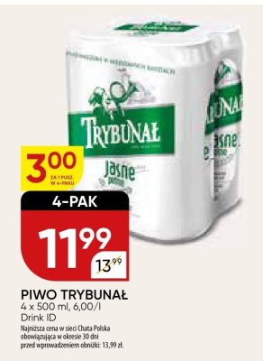 Piwo promocja w Chata Polska