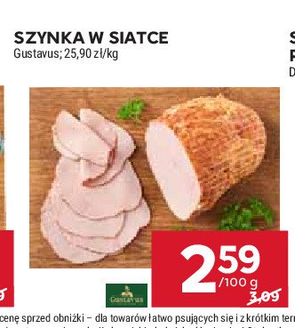 Szynka w siatce Gustavus promocja