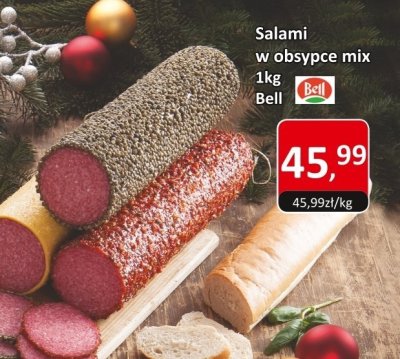Salami w obsypce mix 1kg Bell promocja w Market Point