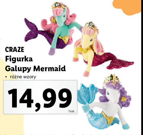 Figurka galupy mermaid promocja