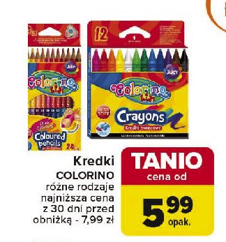 Kredki ołówkowe Colorino promocja