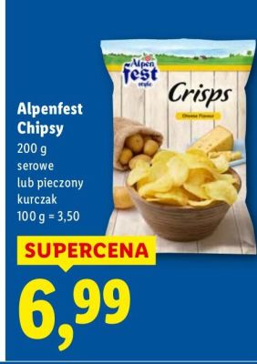 Chipsy serowe promocja w Lidl