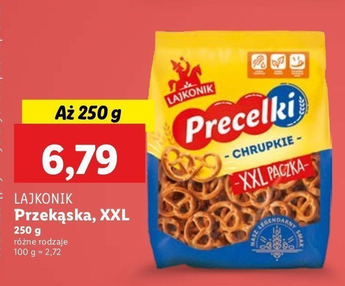 Precelki Lajkonik precelki chrupkie promocja