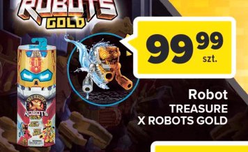 Robot gold Treasure x promocja