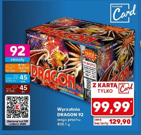 Wyrzutnia dragon Hestia promocja