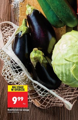 Bakłażan na wagę promocja w Biedronka