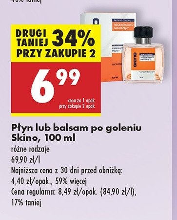 Balsam po goleniu Skino for men nawilża promocja