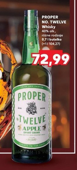 Whiskey Proper no. twelve promocja w Kaufland