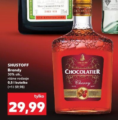 Brandy Cherry różne rodzaje 0,5 l  promocja w Kaufland