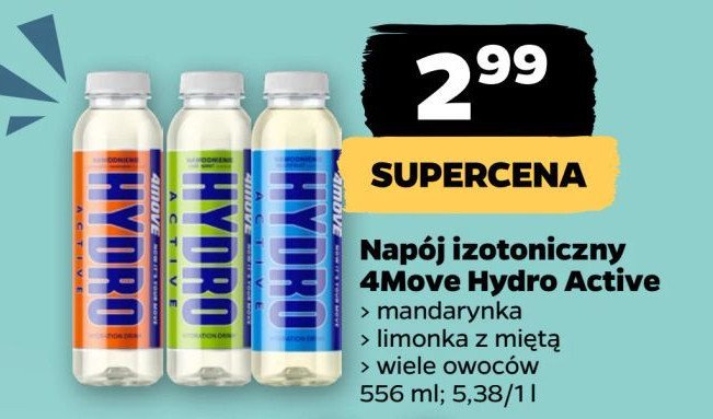 Napój multifruit 4move hydro promocja