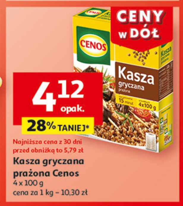 Kasza gryczana Cenos promocja