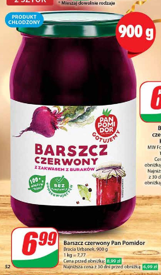 Barszcz czerwony Pan pomidor & co promocja