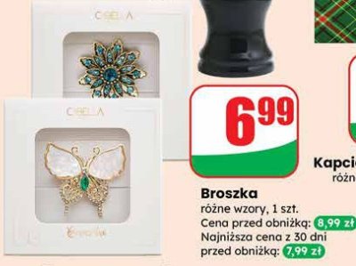 Broszka różne wzory promocja w Dino