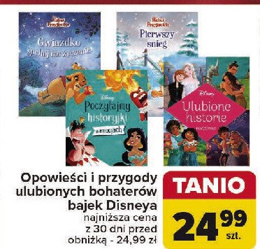 Ulubione historie disney promocja w Carrefour