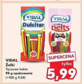 Żelki dulcitar Vidal promocja