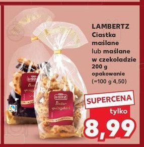 Ciastka maslane Lambertz promocja w Kaufland