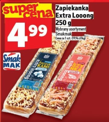 Zapiekanka Extra Looong 250 g Smak Mak promocja w TOPAZ