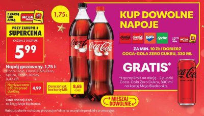 Cola promocja w Biedronka