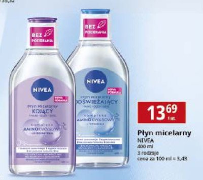 Płyn micelarny NIVEA promocja w Leclerc