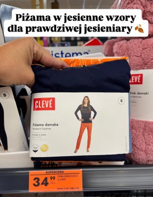 Piżama damska  promocja w Biedronka