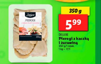 Pierogi z kaczką i żurawiną Deluxe promocja