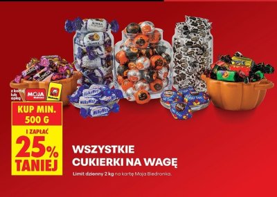 Cukierki promocja w Biedronka