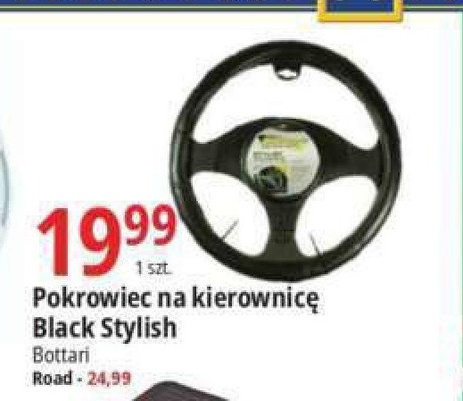 Pokrowiec na kierownic臋 black stylish Bottari promocja