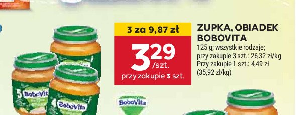 Zupka dla dzieci Bobovita promocja