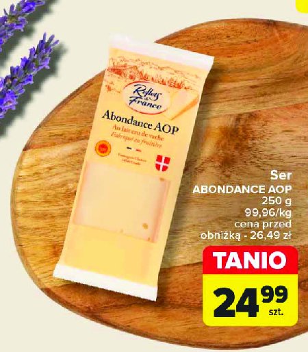 Ser abondance Reflets de france promocja