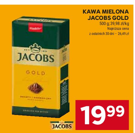 Kawa Jacobs gold promocja