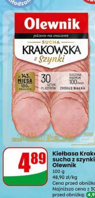 Kiełbasa promocja w Dino