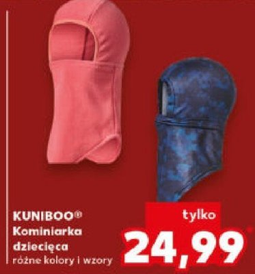 Kominiarka dziecięca KUNIBOO różne kolory i wzory promocja w Kaufland
