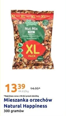 Mieszanka orzechów Natural Happiness promocja w Action