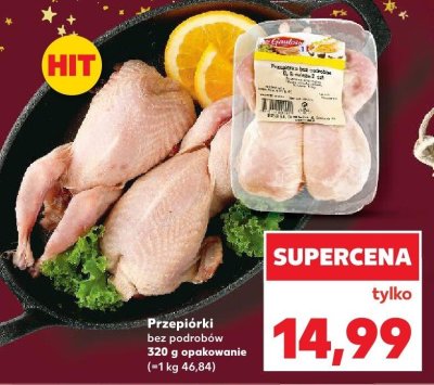 Przepiórki bez podrobów promocja w Kaufland