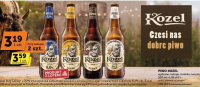 Piwo Kozel promocja w Groszek