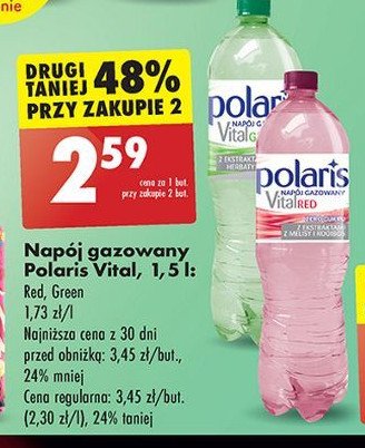 Woda green Polaris promocja