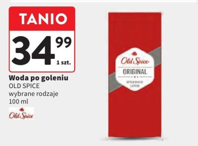 Woda po goleniu OLD SPICE promocja w Intermarche