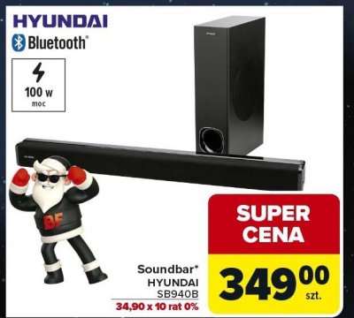 Soundbar SB940B Hyundai promocja w Carrefour