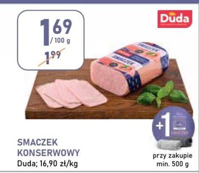 Smaczek konserwowy duda promocja w Stokrotka