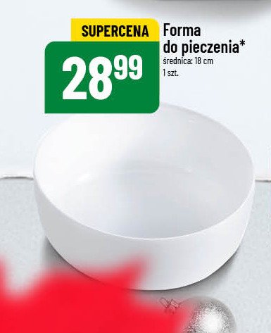 Forma do pieczenia 18 cm promocja