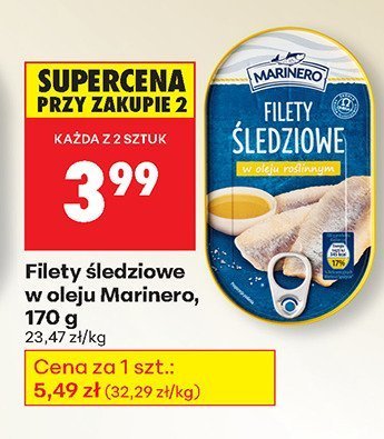 Filety 艣ledziowe w oleju z cebul膮 Golden seafood promocja w Biedronka