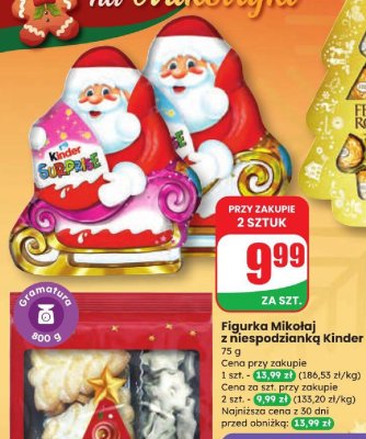 Figurka Mikołaj z niespodzianką  promocja w Dino