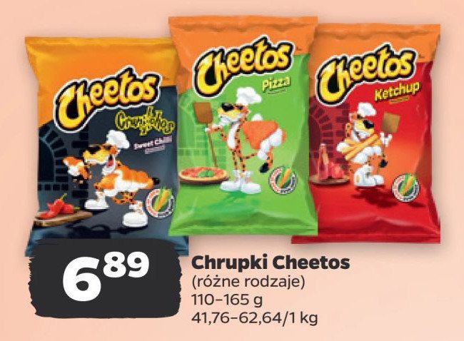 Chrupki sweet chilli Cheetos crunchos promocja