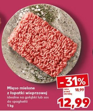 Mi臋so mielone z 艂opatki wieprzowej promocja